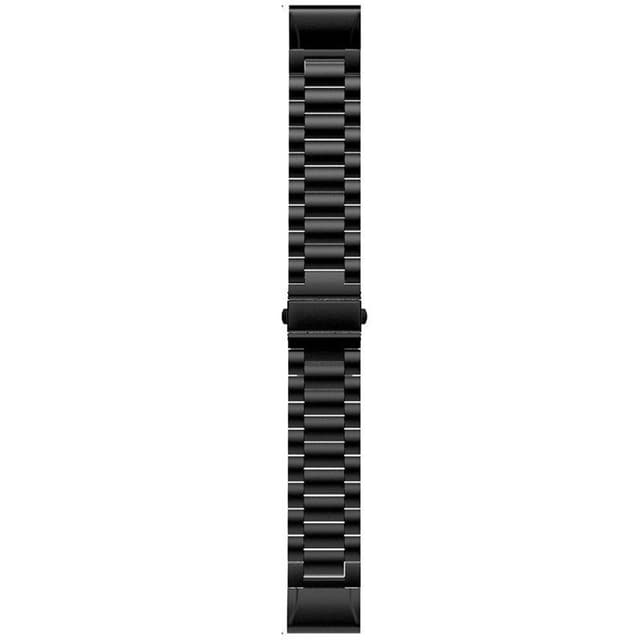 Rustfri stål urrem Garmin Instinct 3 (50mm) - Sort
