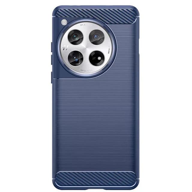 Harjattu TPU kuori OnePlus 12R - Sininen