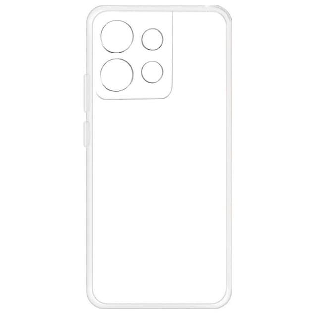 PCH transparent silikon skal till Motorola Moto G75 5G