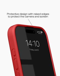 Silicone Case iPhone 16 Pro Red