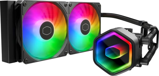 Cooler Master MasterLiquid 240 Core II RGB CPU vandkøler (sort)