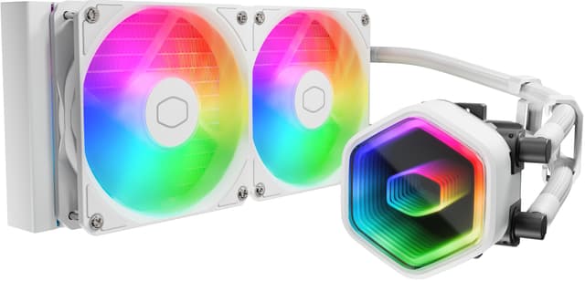 Cooler Master MasterLiquid 240 Core II RGB CPU liquid cooler (white)