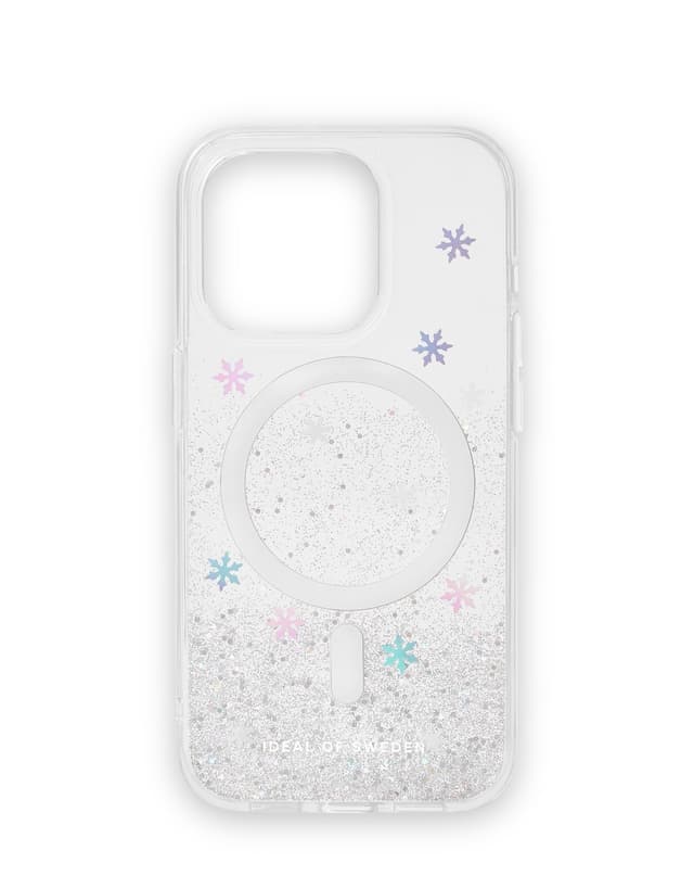 Clear Case MagSafe iPhone 15 Pro Snowflake