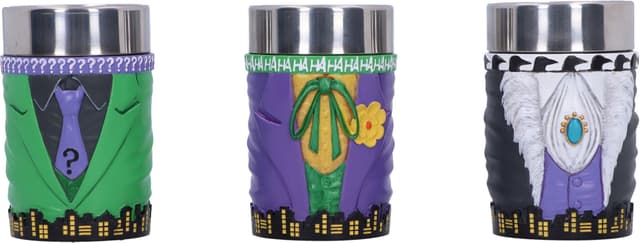 Nemesis Now Batman shotglas (3-pack, skurkar)