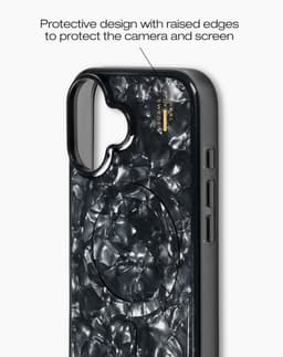 Pearlised Case MagSafe iPhone 16 Black