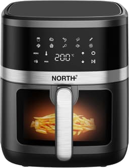 North airfryer 205001 (svart)