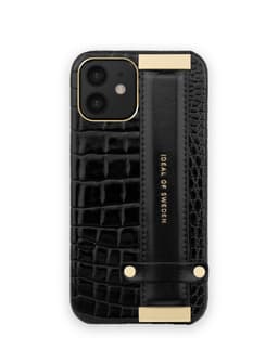 Statement Case iPhone 12 Mini Neo Noir Croco
