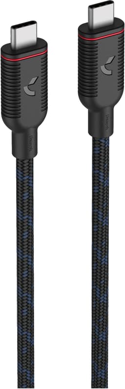 Unisynk USB4 USB-C tiedonsiirtokaapeli 1 m (musta)