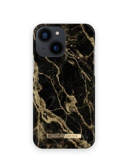 Printed Case iPhone 13 Mini Golden Smoke Marble