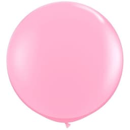 GIGANTISK ballong, 100 cm, 1st, Rosa