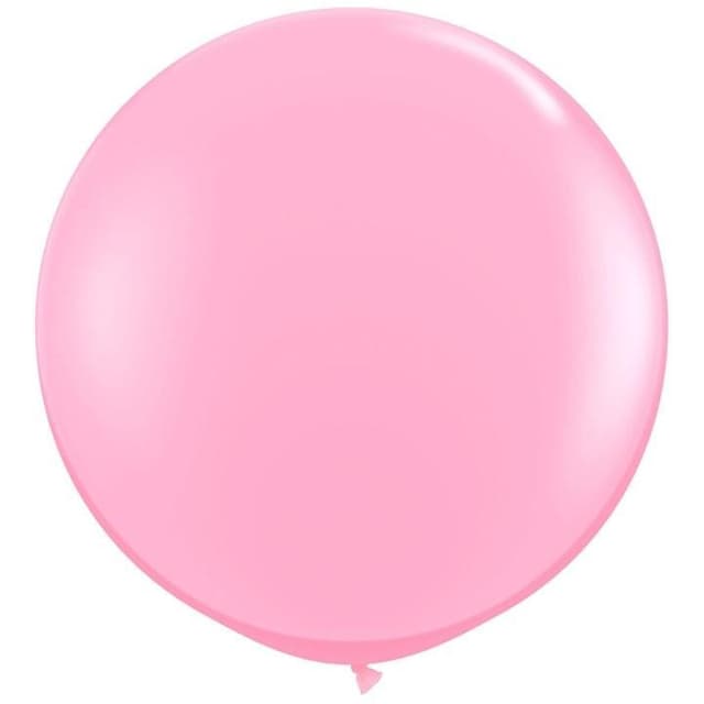 GIGANTISK ballong, 100 cm, 1st, Rosa
