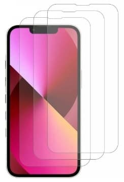 3-pack Screen protector Hærdet glas 2,5D til iPhone 13 Mini