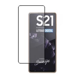 SKALO Samsung S21 Heltäckande Skärmskydd Härdat Glas - Svart