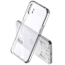 SKALO Nothing Phone (1) Stødsikker Clear Hybrid Cover - Gennemsigtig