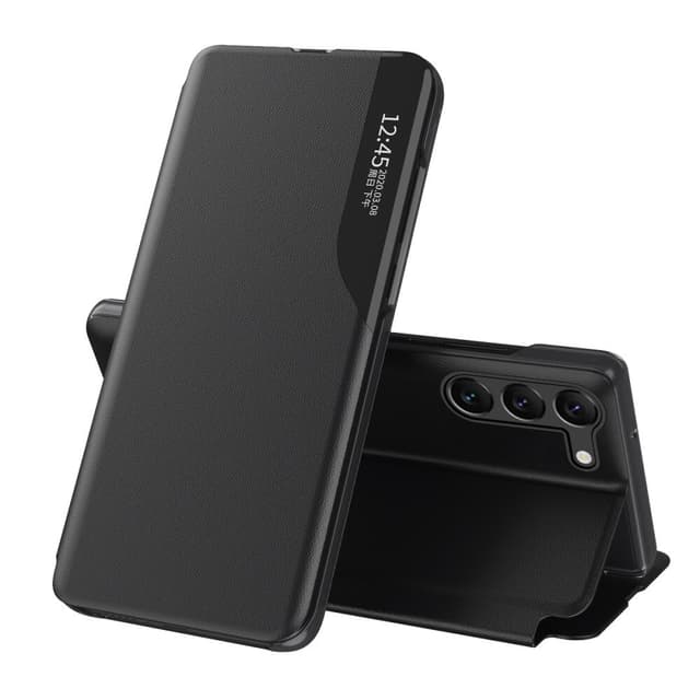 SKALO Samsung S24 Clear View Window Fodral - Svart