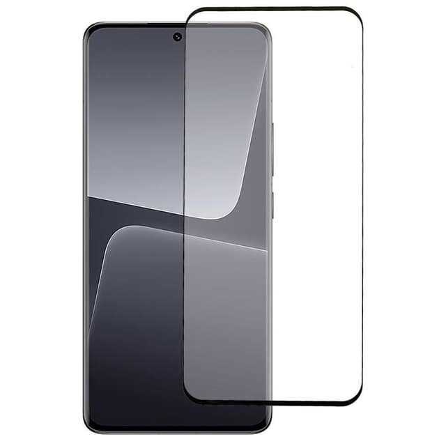 2-PACK SKALO Xiaomi 13 Pro 5G Heltäckande Skärmskydd Härdat Glas - Svart