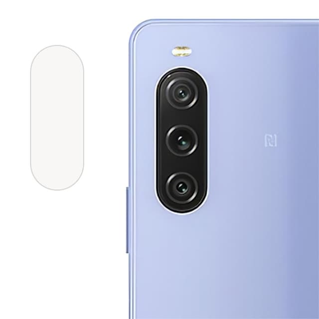 2-KPL SKALO Sony Xperia 10 V 5G 3D -panssarilasit kameroille