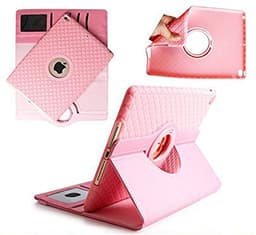 SKALO iPad 9.7 (2018) Quiltet 360 Flip Cover - Lyserød