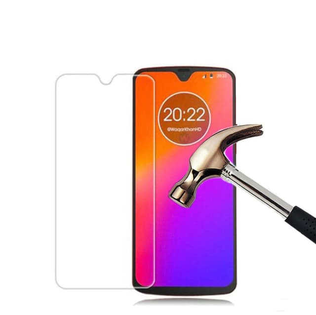 2-PACK SKALO Moto G7 Plus Skärmskydd i Härdat glas