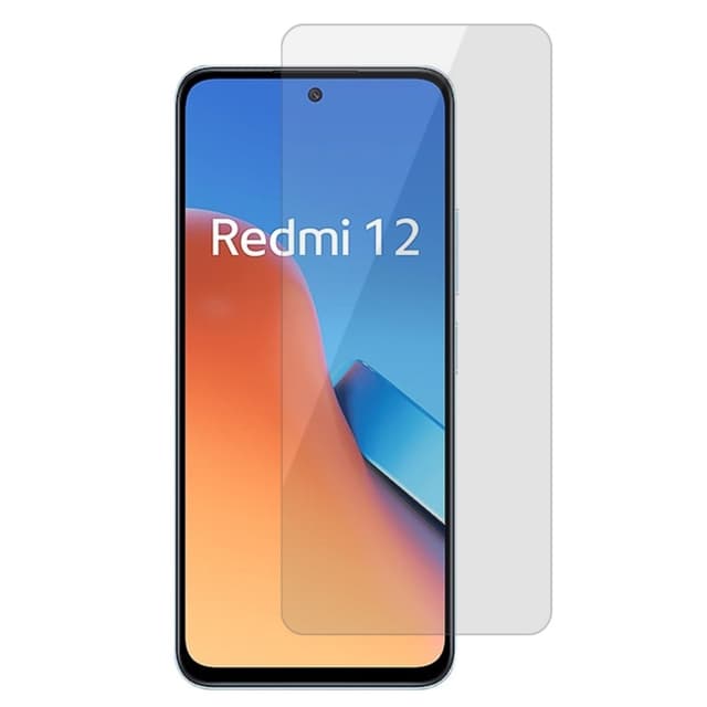 2-PACK SKALO Xiaomi Redmi 12 4G/5G Skärmskydd i Härdat glas