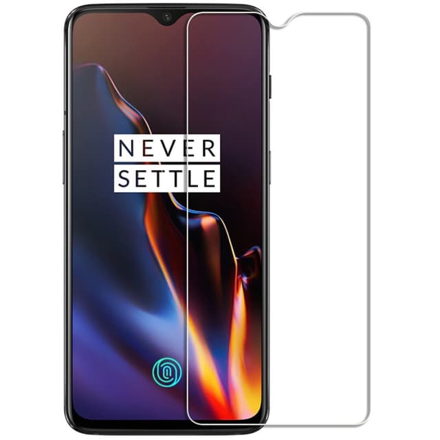 2-PACK SKALO Oneplus 6T Skärmskydd i Härdat glas