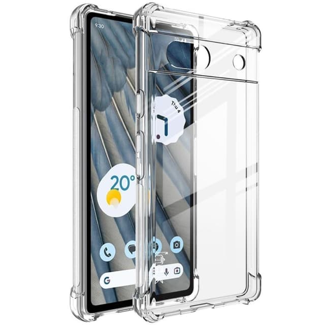 IMAK Google Pixel 7a Extra strong TPU-skal - Transparent