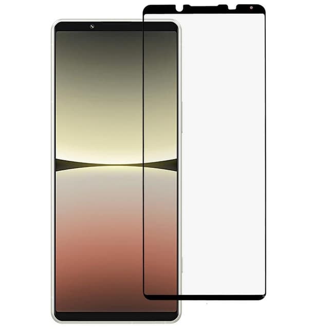 2-PAK SKALO Sony Xperia 5 IV FULL-FIT Hærdet Glas Skærmbeskyttelse