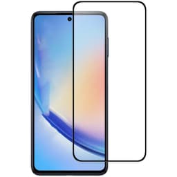 2-PACK SKALO Samsung S24 Heltäckande Skärmskydd Härdat Glas - Svart