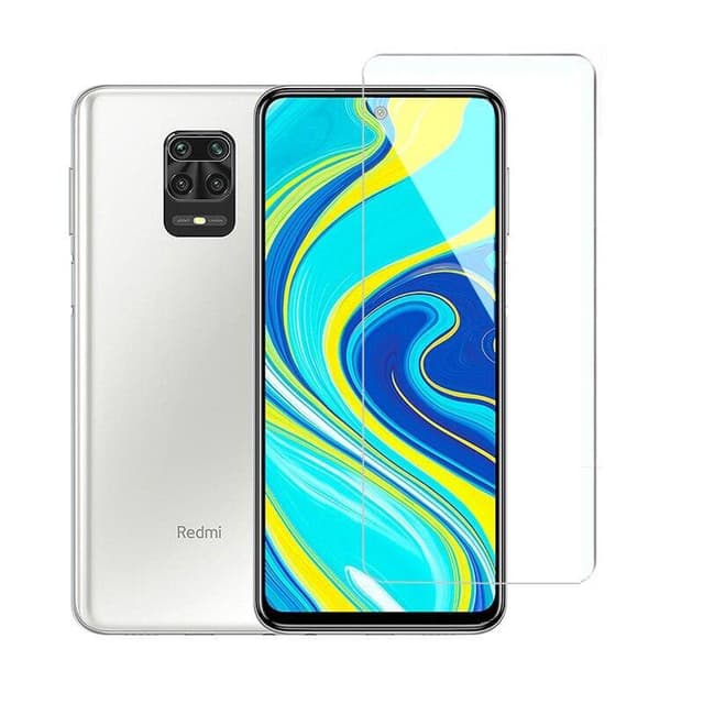 2-PACK SKALO Xiaomi Redmi Note 9 Pro Skärmskydd i Härdat glas