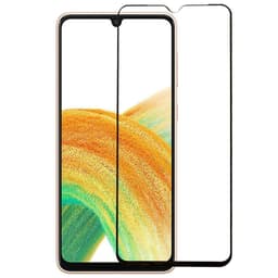 2-PAK SKALO Samsung A34 5G FULL-FIT Hærdet Glas Skærmbeskyttelse