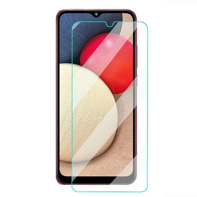 2-PAK SKALO Samsung A12 Hærdet Glas Skærmbeskyttelse