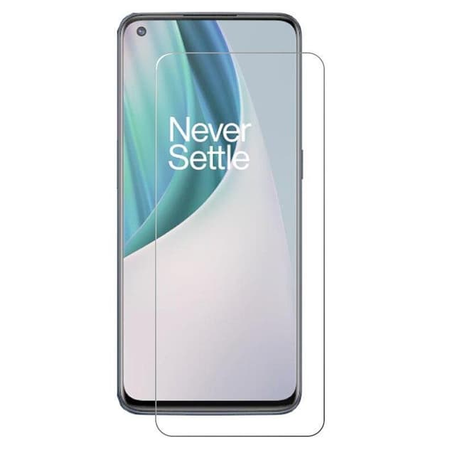2-PACK SKALO OnePlus Nord N100 Skärmskydd i Härdat glas