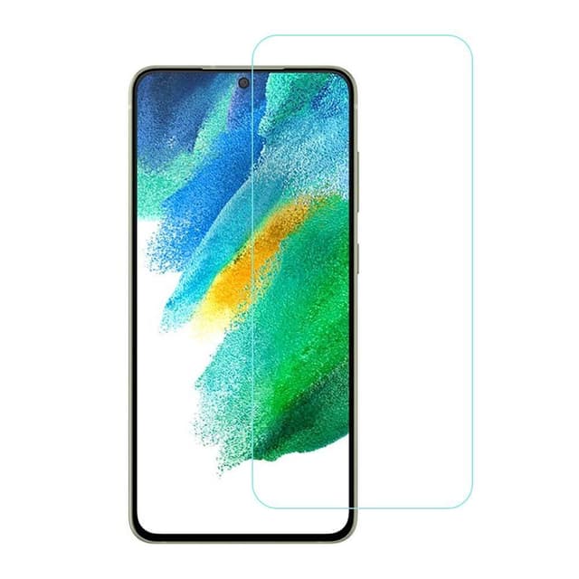2-PACK SKALO Samsung S21 FE Skärmskydd i Härdat glas