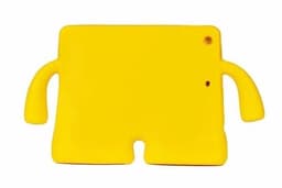 SKALO iPad 9.7 (2018) 3D Cartoon lapsen Kuori - Keltainen