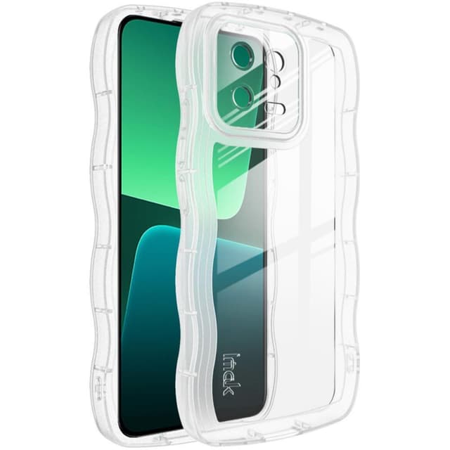 IMAK Xiaomi 13 5G Extra strong Wave TPU-skal - Transparent