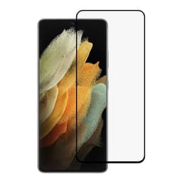 SKALO Samsung S21 Ultra FULL-FIT Hærdet Glas Skærmbeskyttelse