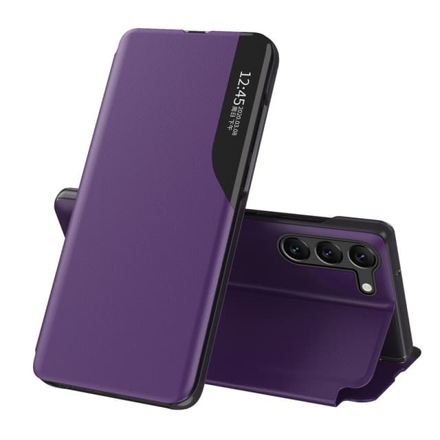 SKALO Samsung S24 Clear View Window Case - Violetti