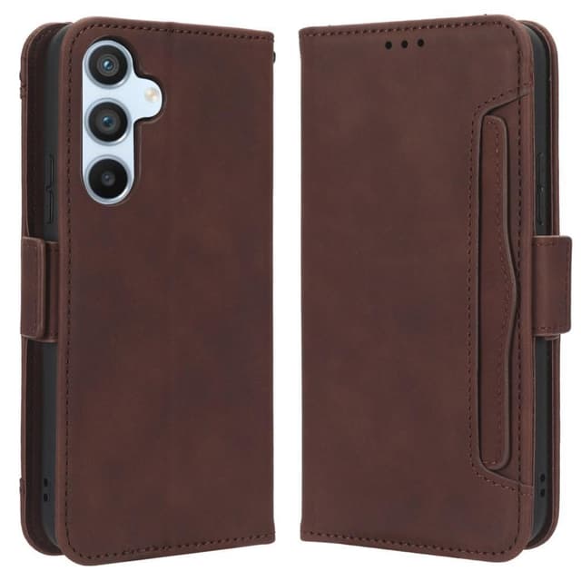 SKALO Samsung A54 5G 6-RUM Pungetaske - Brun