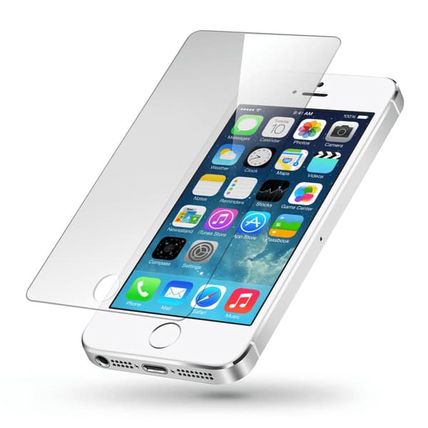 SKALO iPhone 5/5S/SE(1:a gen) Hærdet Glas Skærmbeskyttelse