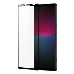 2-PAK SKALO Sony Xperia 10 V 5G FULL-FIT Hærdet Glas Skærmbeskyttelse
