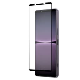 2-PACK SKALO Sony Xperia 1 V 5G Heltäckande Skärmskydd Härdat Glas - Svart