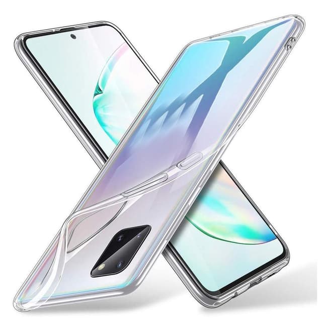 Transparent Silikon TPU-Skal till Samsung Note 10 Lite