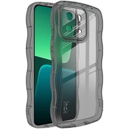 IMAK Xiaomi 13 5G Ekstra stærk Wave TPU-cover - Sort