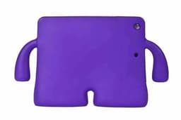 SKALO iPad 9.7 (2018) 3D Cartoon lapsen Kuori - Violetti