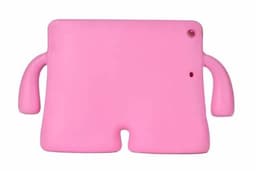 SKALO iPad 9.7 (2018) 3D Cartoon lapsen Kuori - Vaaleanpunainen