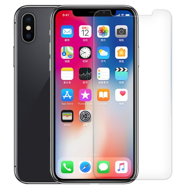 SKALO iPhone XS Max Skärmskydd i Härdat glas