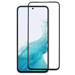 SKALO Samsung A54 5G Heltäckande Skärmskydd Härdat Glas - Svart
