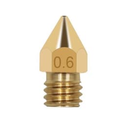 Radius MK8 Messingmundstykke 0.6 mm - 1 stk