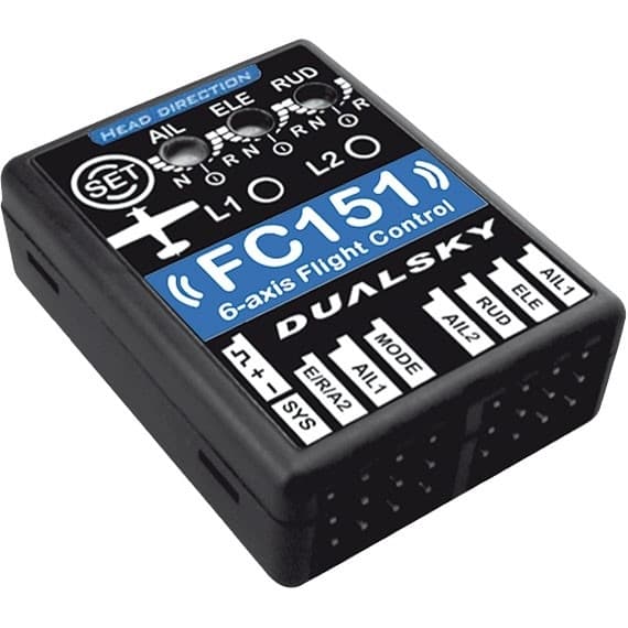 Dualsky FC151 6-Axis Flight Control for Airplane