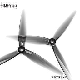 HQ Prop 7.5X3.7X3 Light Grey (2CW+2CCW)